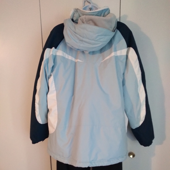 Columbia women's blue waterproof jacket size 1x - Picture 2 of 9